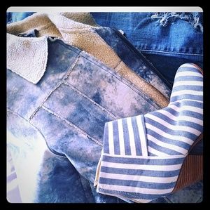 Rag & Bone Denim Booties